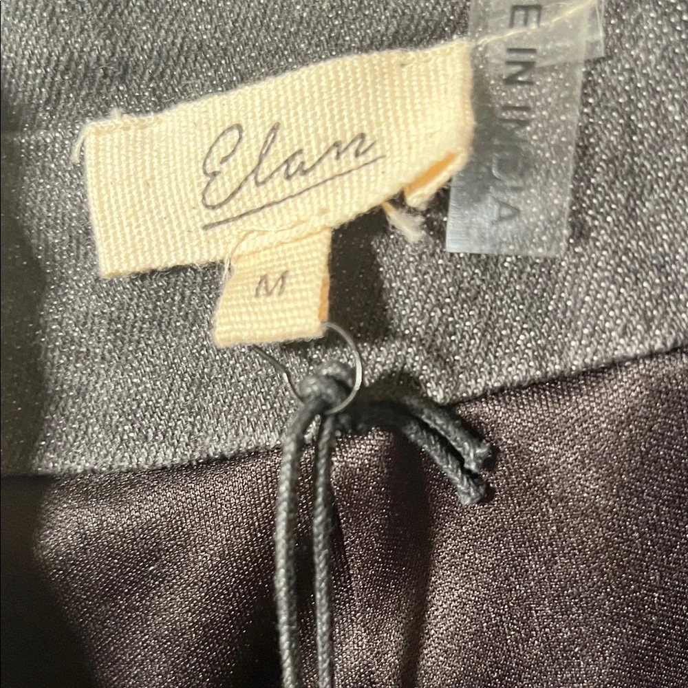 Elan Dark Charcoal Single-Button Blazer - Picture 4 of 5